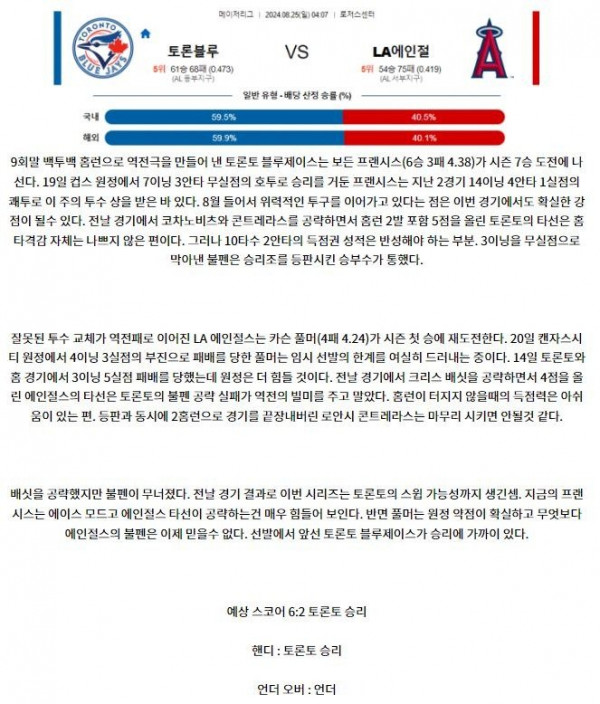 토론토 la에인절스.JPG