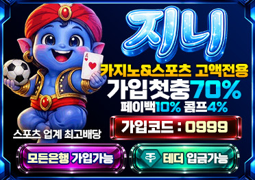 보증업체 지니카지노
